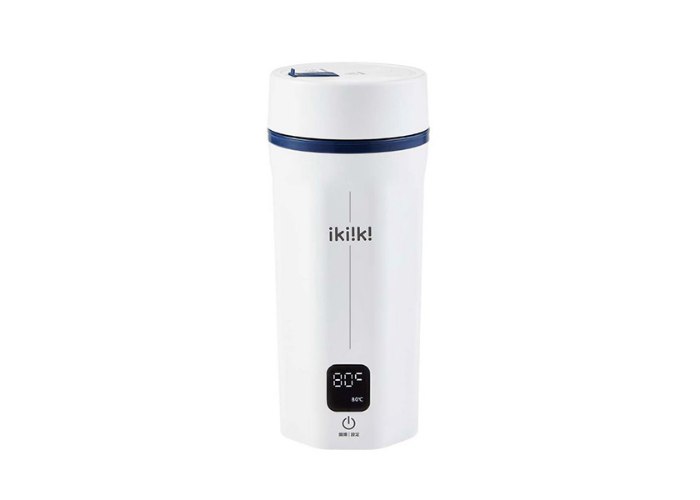 【ikiiki伊崎】國際電壓隨行快煮杯 白