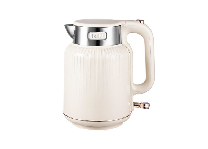 【ikiiki伊崎】1.7L 304不鏽鋼防燙快煮壺/電茶壺