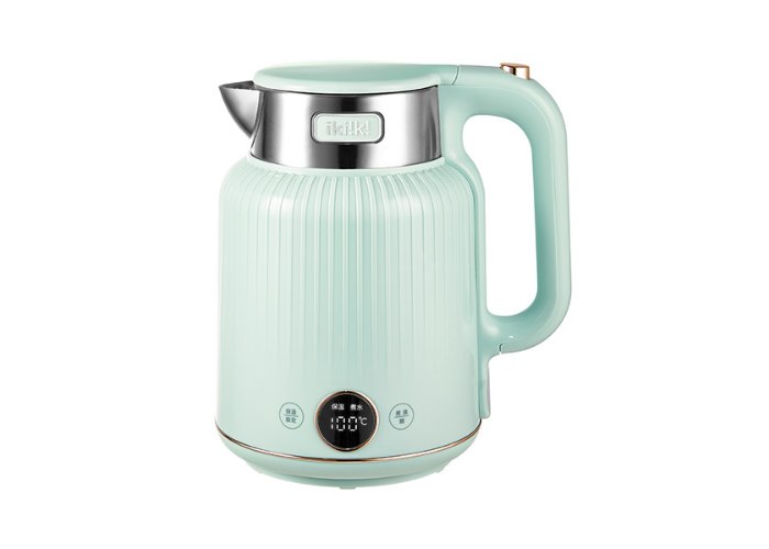 【ikiiki伊崎】1.5L 304不鏽鋼防燙快煮壺/電茶壺